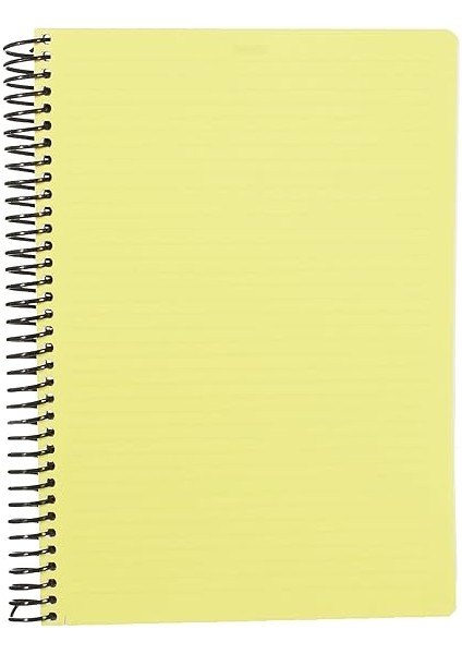 Infinity Primary Serisi, A4, 7 Konulu (5 Kareli, 2 Çizgili) 210 Yaprak Pp Kapaklı Spiralli Defter, Sarı fiyatları