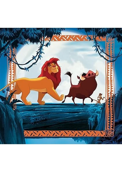 3X48 Parça Puzzle Lion King fiyatları