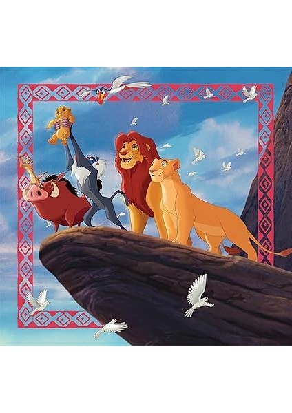 3X48 Parça Puzzle Lion King fırsatları