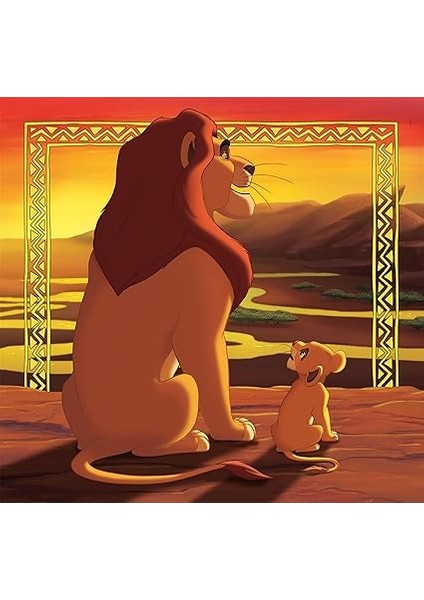 3X48 Parça Puzzle Lion King indirimleri