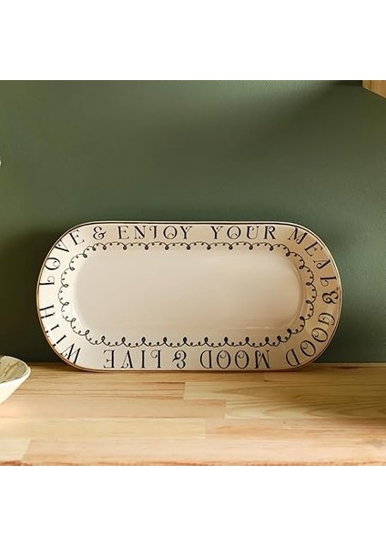 Farmland Enjoy Derin Kayık Tabak 26 cm fırsatları