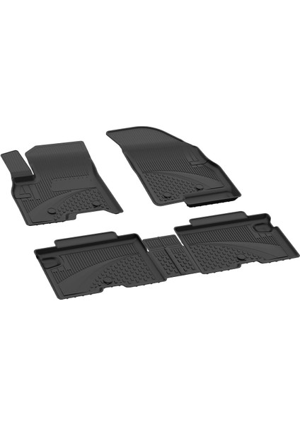 Chery Tiggo 8 Pro (2022+) ile Uyumlu 4.5d Havuzlu Oto Paspas