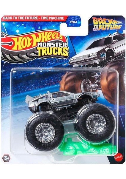 Wheels FYJ44 Monster Trucks 1:64 Araba Back To The Future JDP80