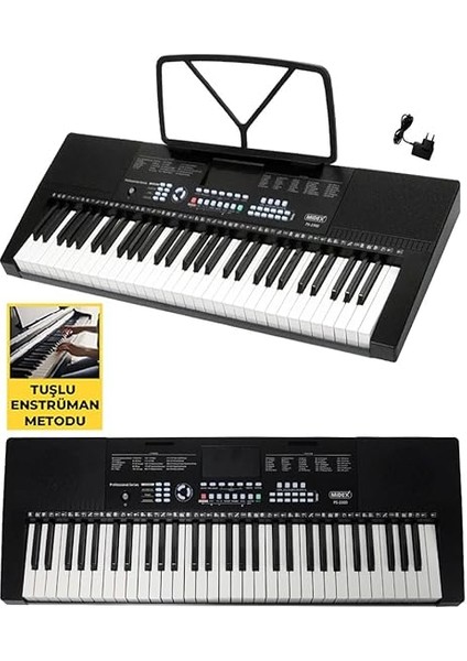 PS-2300BK 61 Tuşlu Org Seti Siyah Kaliteli Başlangıç Için Uygun modelleri