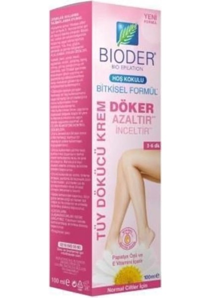 Normal Ciltler Için Tüy Dökücü Krem 100 ml
