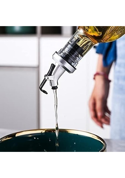 4 Adet Yağdanlık Tıpası Damlatmaz Şişe Ucu Dökme Ağızlığı Yağlık Sirkelik Sızdırmaz Kapaklı Tapa fırsatları