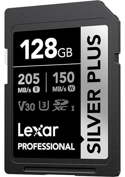 Professional 128GB 205 Mb/s Silver Plus Sd Hafıza Kartı fiyatları