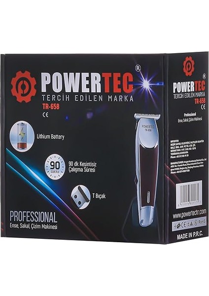 TR-658 Tıraş Makinesi modelleri
