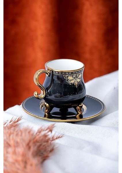 Hemera 6 Kişilik Porselen Kahve Fincanı Takımı fırsatları