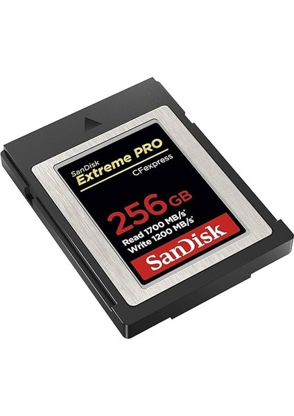 Extreme Pro Cfexpress Hafıza Kartı Tip B 256 GB (1.700 Mb/s Okuma, 1.200 Mb/s Yazma, Rescuepro Deluxe, Sorunsuz Raw Videolar, 4k, Xqd Uyumluluğu) fiyatları