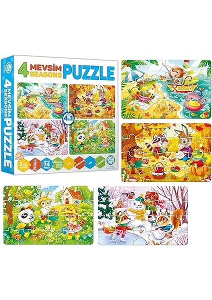 Toys 4 Mevsim Puzzle modelleri