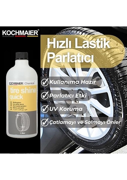 Lastik Parlatıcı ve Koruyucu Cilası (1 Litre) modelleri