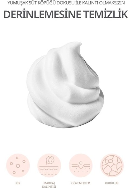 Yağlanma Karşıtı Bakım Sağlayan Yüz Temizleme Köpüğü Creamy Latte Cleansing Foam Green Tea fiyatları