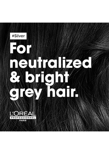 Professionnel Paris Serie Expert Silver Çok Açık Sarı, Gri ve Beyaz Saçlar Için Renk Dengeleyici Mavi Şampuan 300ML fiyatları