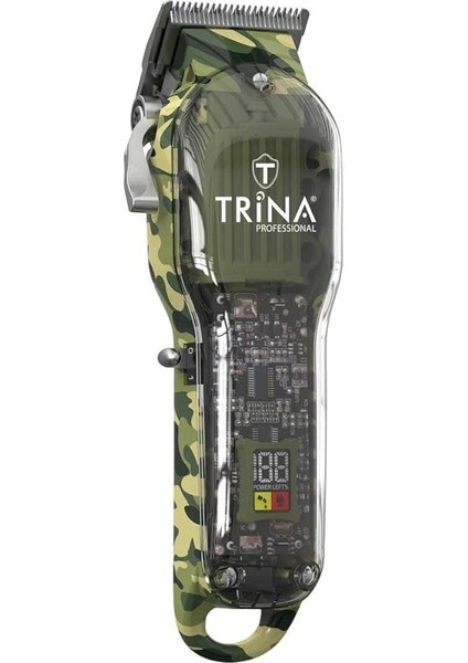 Saç Kesme Makinesi Kamuflaj Desenli - 0055