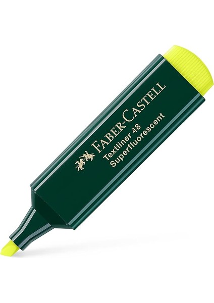 1548 Fosforlu Kalem Sarı, Uzun Ömürlü, Yeniden Doldurulabilir, Dayanıklı Plastik Gövde