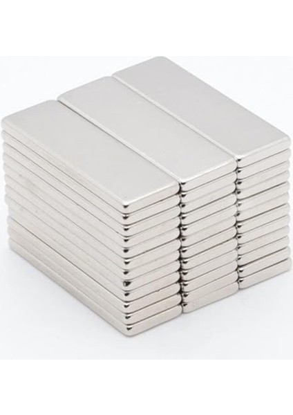 Adet 30X10X2 mm Dikdörtgen Neodyum Mıknatıs Boy 30MM En 10MM Kl. 2mm fiyatları