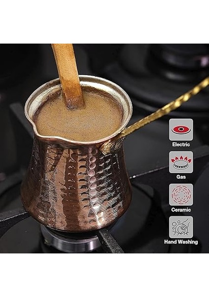 Home Bakır Cezve Ince Makine Dövme 4 5 Kişilik Cezve modelleri