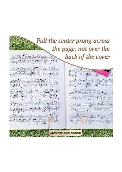 Notalar Klasörü, Piyano Defteri, Nota Yaprakları, Metal, M Şeklinde, Kitap, Atıştırmalık Çantası, Klavye, Piyano, Gitar, Nota Aksesuarı Için Sayfa Işaretleme Tutucu, 2 Adet modelleri