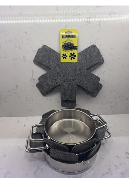 Hırdavat Tencere Tava Koruyucu Keçe 3mm - 2'li modelleri