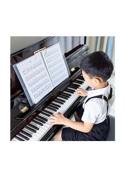 Notalar Klasörü, Piyano Defteri, Nota Yaprakları, Metal, M Şeklinde, Kitap, Atıştırmalık Çantası, Klavye, Piyano, Gitar, Nota Aksesuarı Için Sayfa Işaretleme Tutucu, 2 Adet indirimleri