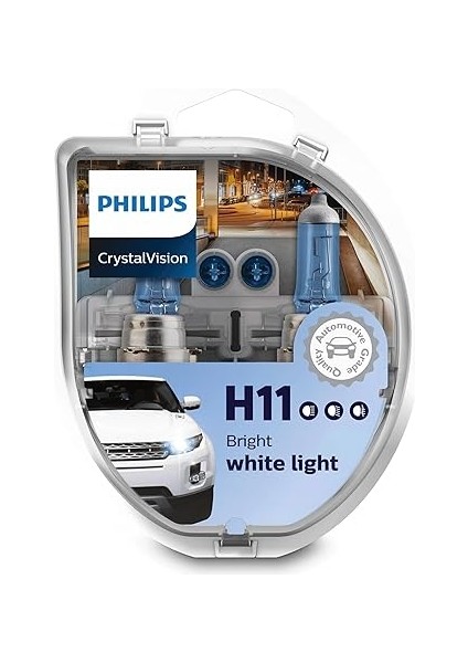 H11 Crystal Vision Ampul 2 Adet + Park Ampülü Hediye modelleri