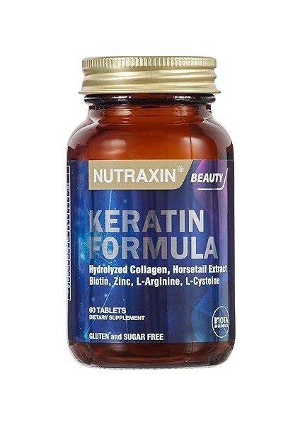Beauty Keratin Formula 60 Tablet Takviye Edici Gıda fiyatları