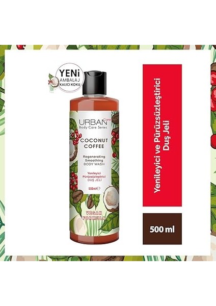Care Coconut Coffee Yenileyici ve Pürüzsüzleştirici Duş Jeli 500 Ml- Vegan fiyatları