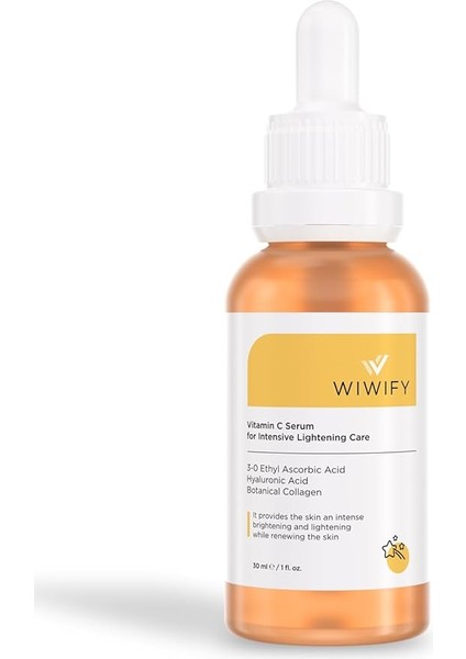 C Vitamini Aydınlatıcı Botanikal Kolajen Serum 30 ml C Vitamini Serum