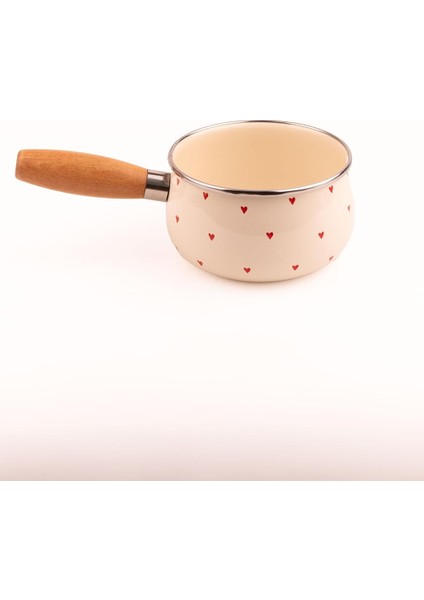Cupid Kalp Desenli Sütlük Yumurta Haşlama Tavası 16CM (1,3 Litre)