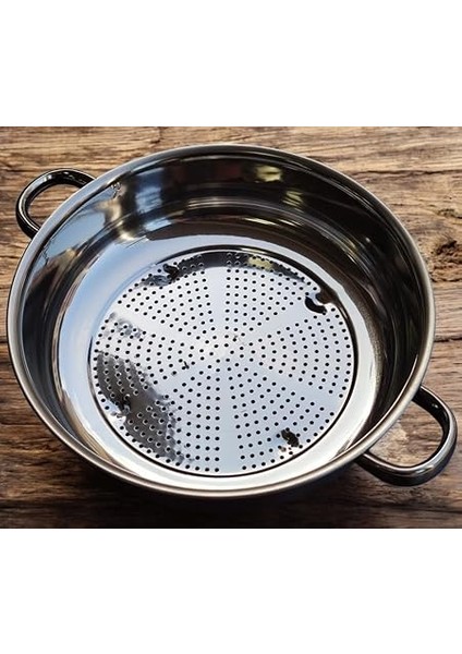 Çelik Kulplu Çok Amaçlı Makarna Süzgeçi modelleri