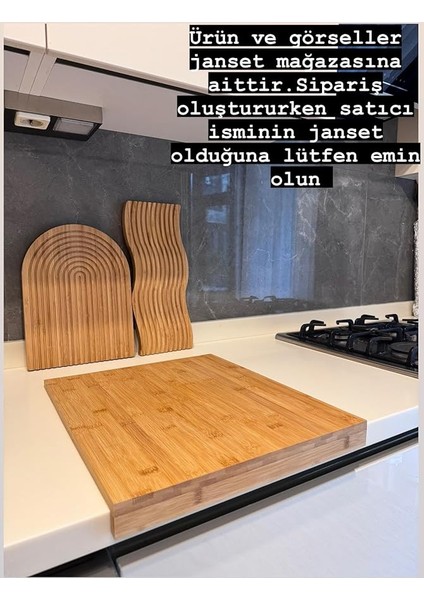 Kenarlı Kesme Tahtası 45 * 38