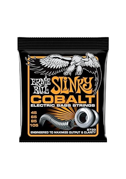 Ball Hybrid Slinky Kobalt Elektrik Bas Telleri, Ölçü 45-105 fiyatları