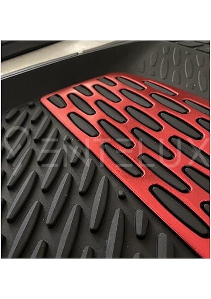 S8 2013 Model ile Uyumlu 3D Havuzlu Kırmızı-Siyah Paspas fırsatları