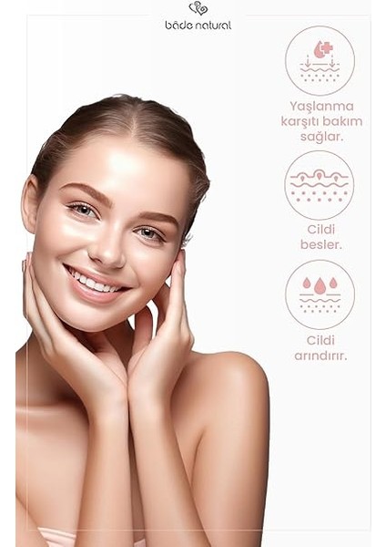 Natural Gül Suyu Gözenek Sıkılaştırıcı Aydınlatıcı ve Arındırıcı TONIK%100 Doğal ve Saf 30 ml fırsatları