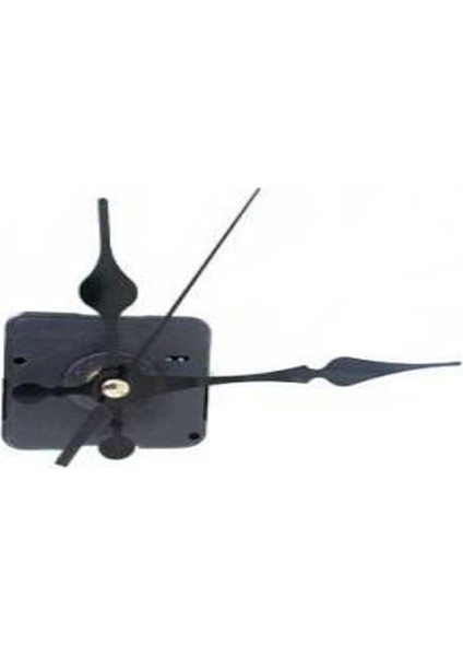 Quartz Akar Sessiz Duvar Saati Mekanizması 16 mm ve Seti (Akrep - Yelkovan - Saniye) Askısız EXIZNM355