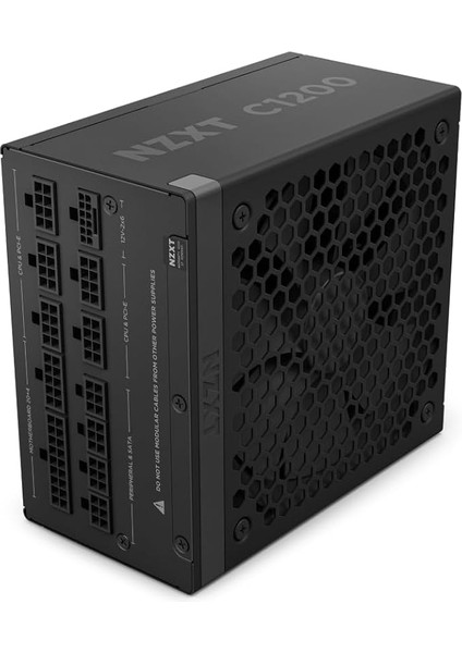 C1200 1200W 80 Gold Atx 3.1 Tam Modüler Siyah Güç Kaynağı