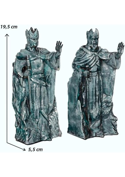 Yüzüklerin Efendisi Argonath Geçidi Figürlü Kitap Tutucu fırsatları