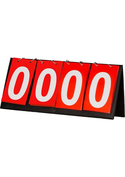 Voleybol Basketbol Çoklu Spor Kırmızı Için Masaüstü Flip Çetele 4 Haneli (Yurt Dışından) fırsatları