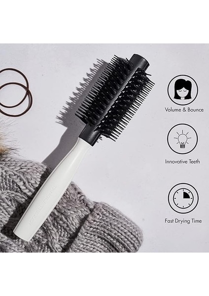Teezer Round Tool Small Black White Saç ve Fön Fırçası fırsatları
