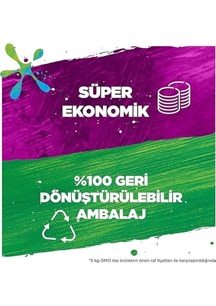 Sık Yıkananlar Beyazlar ve Renkliler Toz Deterjanı 5 kg indirimleri