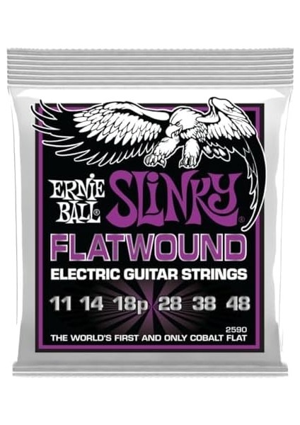 Ball Power Slinky Flatwound Elektro Gitar Telleri 11-48 Ayar (P02590) modelleri