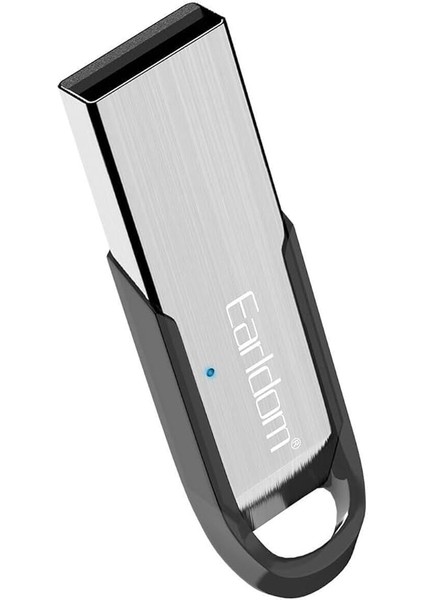 Fm 5.0 Bluetooth Kablosuz Mini Araç Kiti Wireless USB Aux Dönüştürücü +Hoparlör Çevirici Metalik