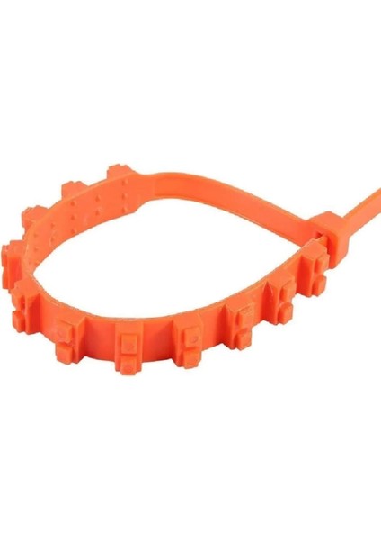 Yeni Nesil Pratik Kar Zinciri Lastik Zinciri 8'li Tekrar Kullanıma Uygun Pratik Tak Çıkar