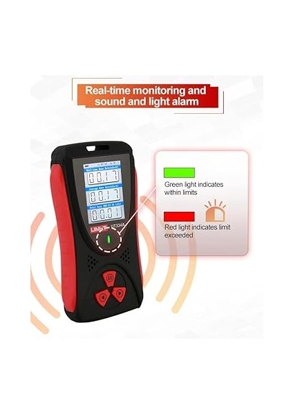 Geiger Counter Electromagnetic Radiation Detector Personal Dosimeter X-Ray Beta Gamma Detection Emf Meter. fiyatları