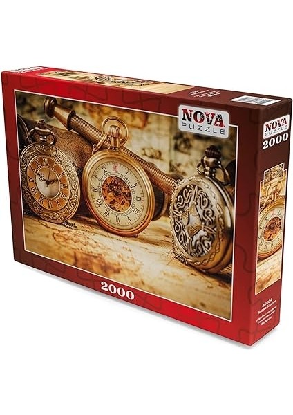 2000 Parça Antika Saatler Puzzle - 46004 fiyatları