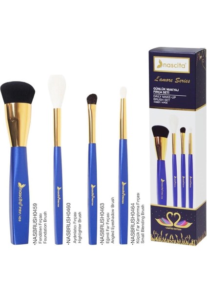 Lamore Serisi Günlük Makyaj Fırça Seti - 107