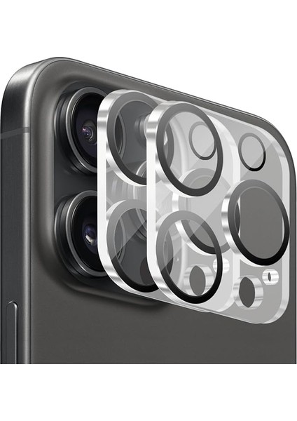 Labs iPhone Camera Lens Koruyucu 2 Adet Kamera Lens Protector (Iphone 16 Pro Max/iphone 16 Pro)