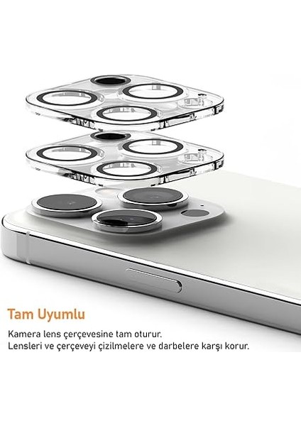 Labs iPhone Camera Lens Koruyucu 2 Adet Kamera Lens Protector (Iphone 16 Pro Max/iphone 16 Pro) fiyatları