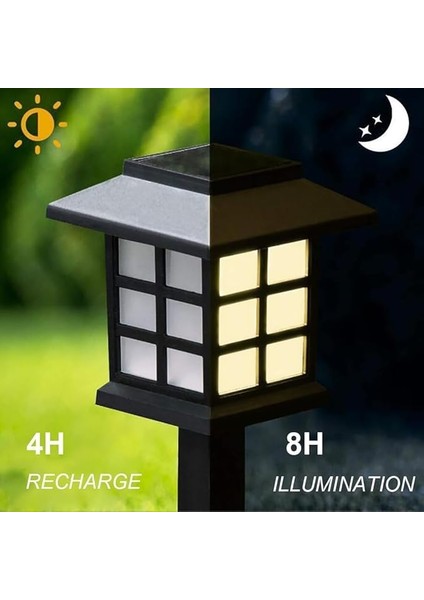 6 Adet Solar Güneş Enerjili, Dış Mekan, Bahçe Aydınlatması, Sevgililer Günü, Peyzaj, Bahçe, Veranda, Çit, Balkon Dekorasyonu, Ağaç Için, Su Geçirmez, Fener, Süs, Lamba, Beyaz LED Işık indirimleri